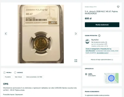 FrediKamionkaGmina_Burzenin - Mireczki, czy 600 zł za 5 zł z 2008 roku to dobra cena?