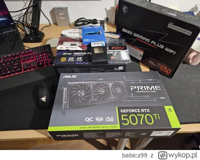 babicz99 - Pierwsza stacjonarka 
Do tej pory używałem tylko laptopów.
4 miesiące skła...