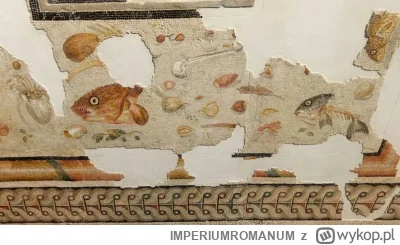 IMPERIUMROMANUM - Rzymska mozaika ukazująca ryby i zwierzęta morskie

Rzymska mozaika...