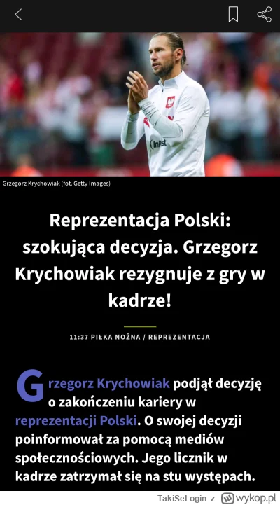 TakiSeLogin - #reprezentacja #pilkanozna #krychowiak 

I tak długo chłop wytrzymał po...