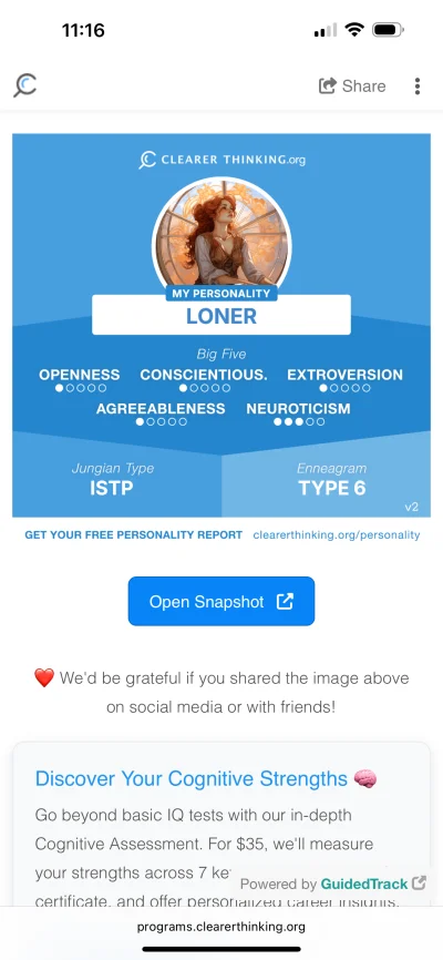 Zoyav - baba sobie zrobiła darmowy test osobowości w internecie i jej wyszło że jest ...