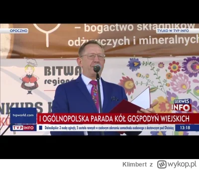 Klimbert - W Warszawie przechodzi marsz, mamy transmisje na TVN24 i Polsat news. Tymc...