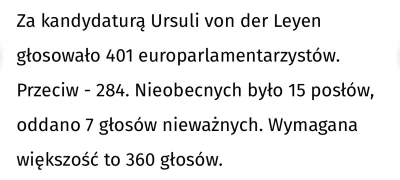 Gours - Von Der Leyen przeszła! No i bardzo dobrze - teraz czas posłuchać ruskich kwi...