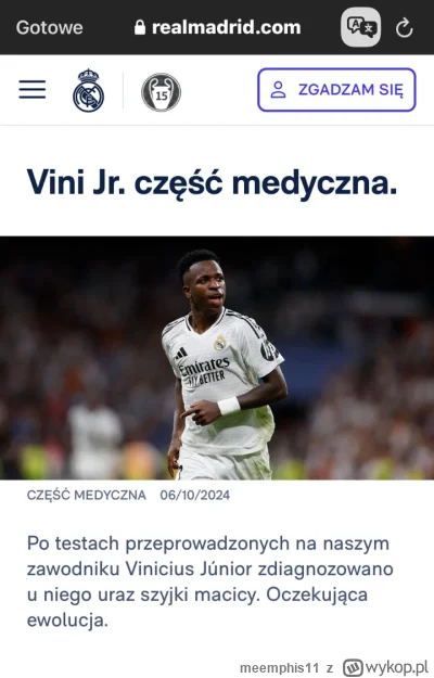 meemphis11 - #mecz 

Kontuzje macicy są groźne u piłkarzy, szczególnie gdy trzeba jec...