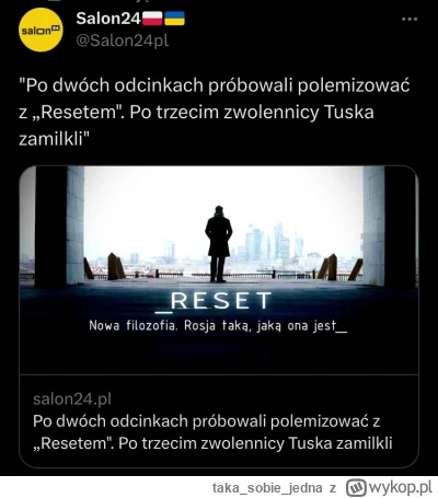 takasobiejedna - @salon24_pl: jakoś nie widziałam żebyście podpisali  deklaracje w ob...