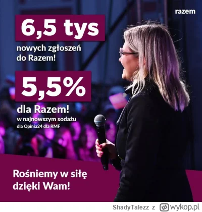 ShadyTalezz - Elegancko ( ͡° ͜ʖ ͡°)
#razem #zandberg #wybory #polityka