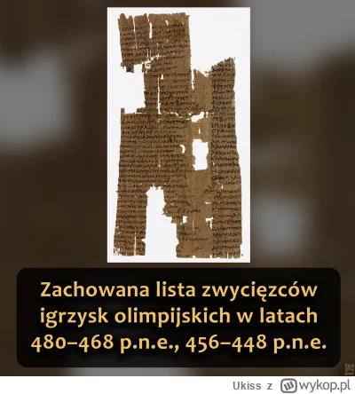 Ukiss - Starożytne igrzyska olimpijskie były serią zawodów sportowych między miastami...