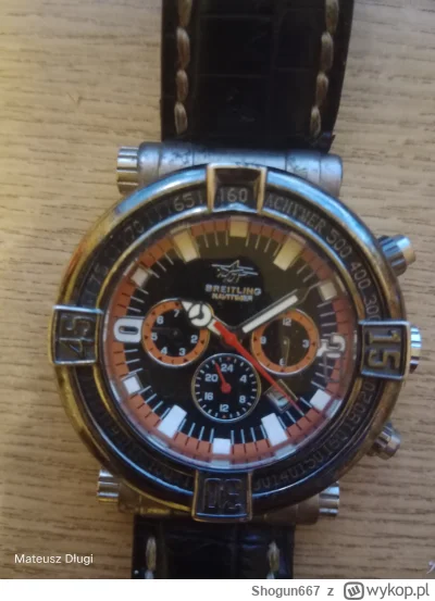 Shogun667 - Cześć. Otrzymałem dziś w prezencie taki o to zegarek. Jest to Breitling N...