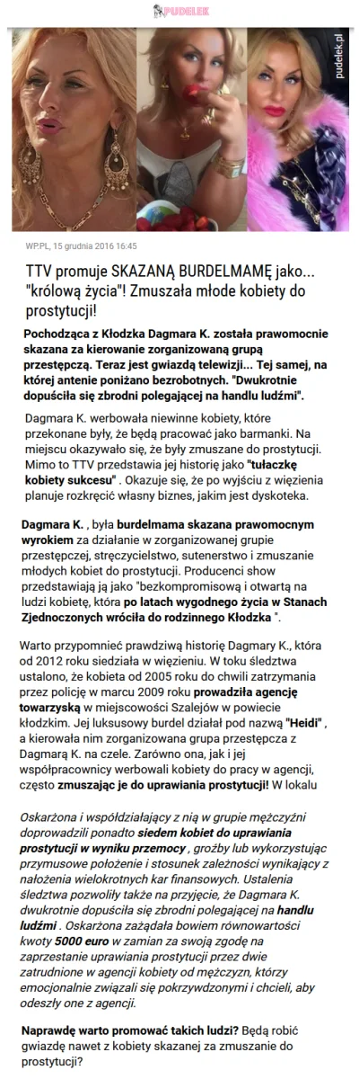 Bananek2 - By uniknąć komentarzy zastanawiających się nad tym, czy TVN i Polsat wiedz...