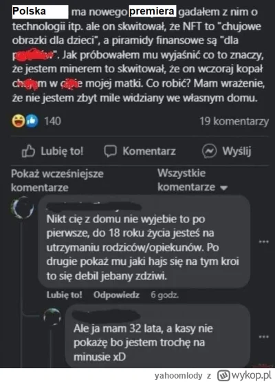 yahoomlody - pojawił się przeciek rozmowy donalda tuska z wykopowym inwestorem w kryp...