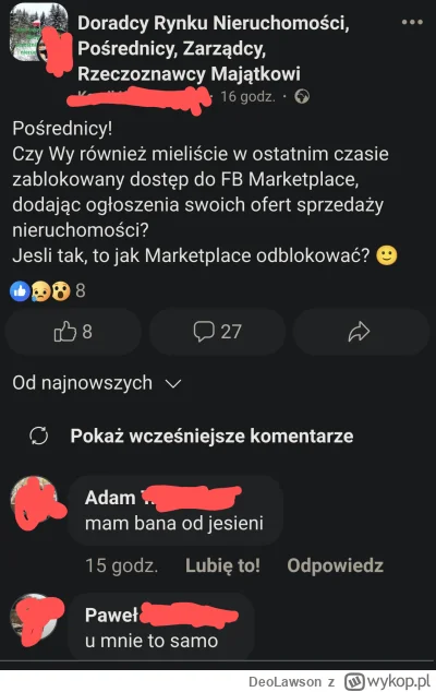 DeoLawson - FB przyłącza się do walki. W komentarzu bonus pokazujący kulturę osób par...