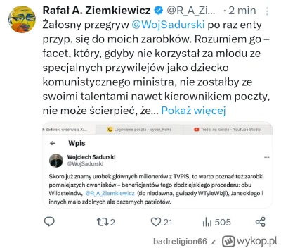 badreligion66 - #tvpis #polityka #bekazpisu Rafał i jego alko tweety