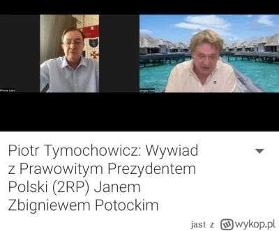 jast - Z "prezydentem" Potockim, jak niedawno się okazało też solidnym naciągaczem te...