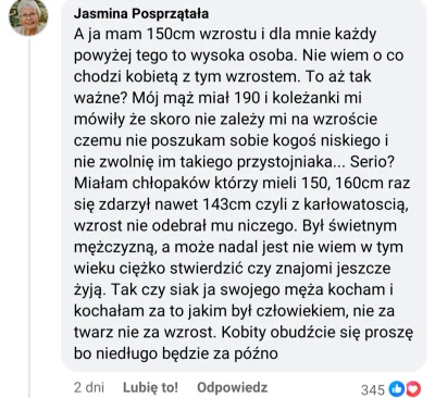 przezwzrostprzegralemzycie - Wzrost manleta j----i kurczy się coraz bardziej i obecni...