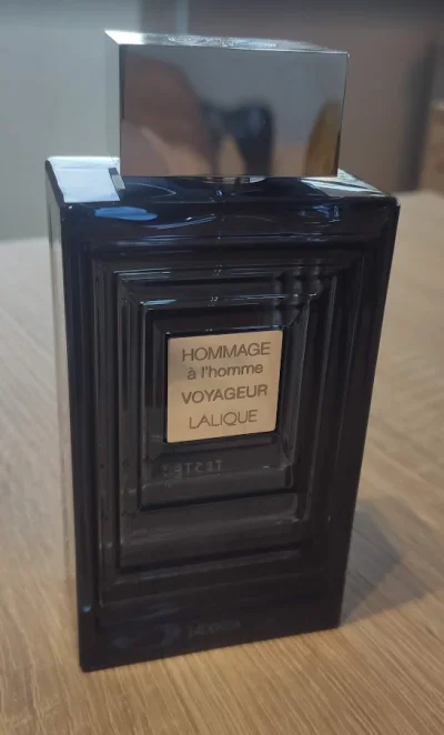 mestinerr - #perfumy Byłby ktoś zainteresowany odkupieniem Lalique Voyageur 100ml bez...
