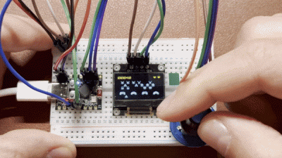 aki00 - W ramach dalszej nauki programowania mikrokontrolerów napisałem mini klon Spa...