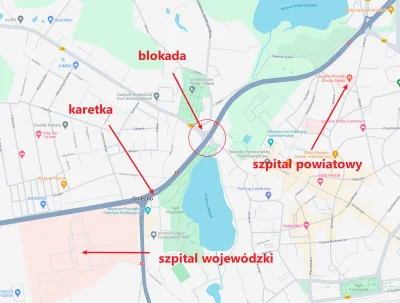 fidelxxx - @Siusiu: 
Mapka sytuacyjna poniżej.
Szpital powiatowy ma SOR + oddział neu...