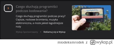 miodeksmrodek - #justjoinit jeśli wypok Was kasuje za reklame tego artykulu, to spraw...