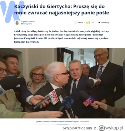 ScypioAfricanus - Jaruś się odkleja coraz mocniej( ͡° ͜ʖ ͡°)
#polityka #bekazpisu #he...