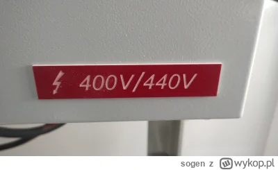 sogen - Czemu raz są instalacje 380V a czasem 400V, a a teraz widzę robią 440V? Czy u...