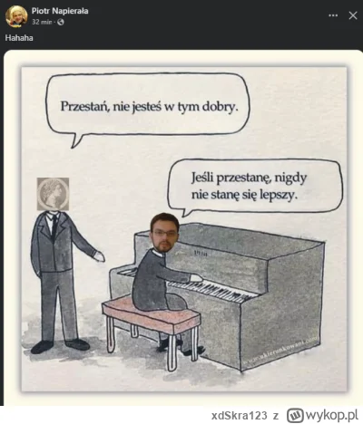 xdSkra123 - Za dwadzieścia lat doktor napisze elegancką pozycje

#napierala