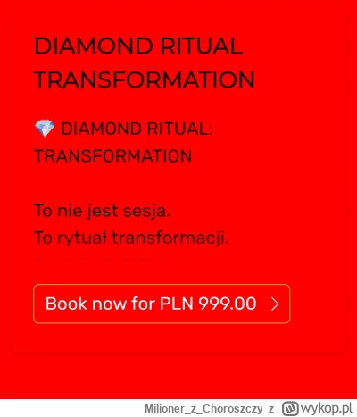 MilionerzChoroszczy - Cześć, moja mama ma w tym miesiącu sześćdziesiątkę, chcieliśmy ...