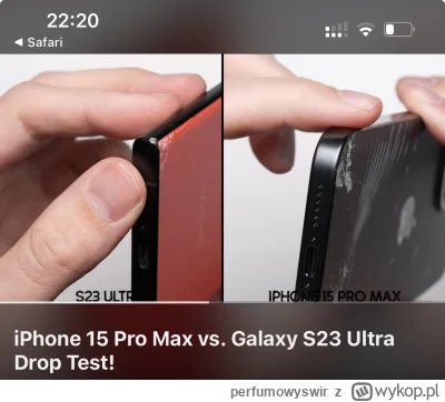 perfumowyswir - #iphone #apple #samsung #android

Po niefortunnym upadku ze standardo...