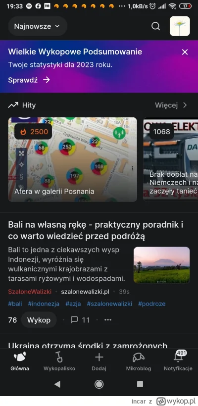 incar - @mojwykopowylogin od razu to miałam po zainstalowaniu, dalej to mam za każdym...