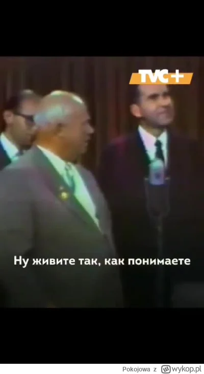 Pokojowa - Stany Zjednoczone, wrzesień rok 1959. 

Nikita Chruszczow (pierwszy sowiec...