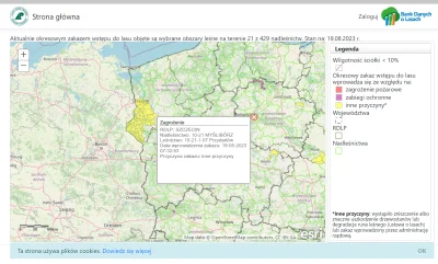 Piottix - Dlaczego wszystkie lasy na południe od #szczecin są zamknięte? 

#lasy #pyt...