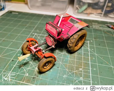 ediacz - #modelarstwo #modelarstwokartonowe #hobby #rolnictwo #traktorboners #pasja
W...