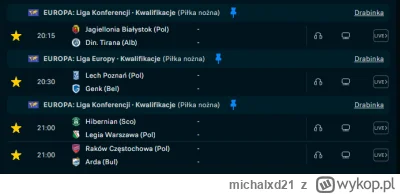 michalxd21 - 4 ładne zwycięskie zaliczki przed rewanżami, czy aż tak dużo proszę na u...