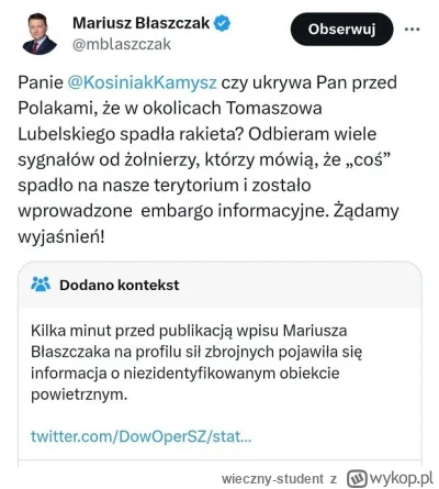 wieczny-student - I tak ciągle moim faworytem jest Błaszczak krytykujący rząd za raki...