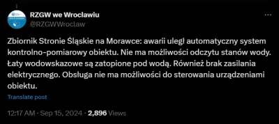 Krs90 - #pogoda #klodzko #powodz #wroclaw
Zbiornik w Stroniu Śląskie tango down:
Zbio...