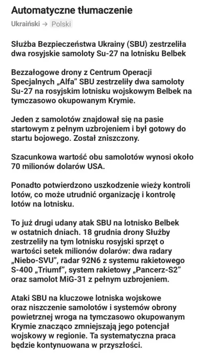 Mikuuuus - Kolejne samoloty upolowane na Krymie 
#ukraina #wojna #rosja #sbu #wojsko ...