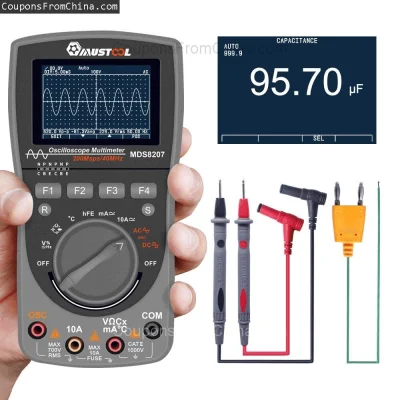 n____S - ❗ MUSTOOL MDS8207 Multimeter Oscilloscope
〽️ Cena: 59.99 USD (dotąd najniższ...