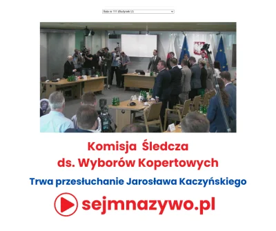 sejmnazywo-pl - 🔴 Posiedzenie Komisji Śledczej ds. Wyborów Kopertowych 🔴

✅ Trwa pr...