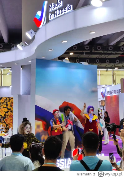 Kismeth - Przedstawiciele kremla dotarli na targi w Chinach w swoich naturalnych stro...