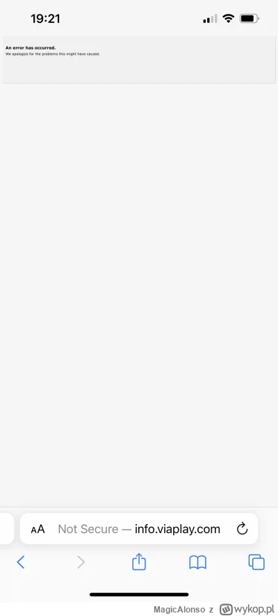 MagicAlonso - Ja p------e, naprawdę starałem się wypełniając ankietę dla #viaplay Ale...