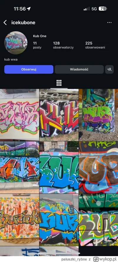 paluszki_rybne - Wandal, który musi niszczyć elewację żeby się podpisać. Mała gnida, ...