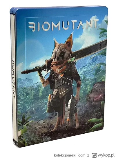 kolekcjonerki_com - Steelbook z Biomutant za 41 zł z wysyłką na angielskim Amazonie: ...