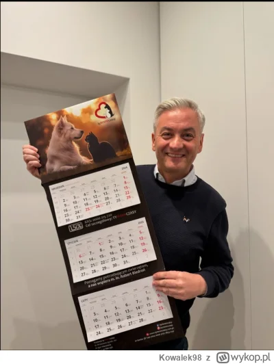 Kowalek98 - Robert, skąd wziałeś taki fajny kalendarz?

 Z-------m matce

 Wiemy, ale...