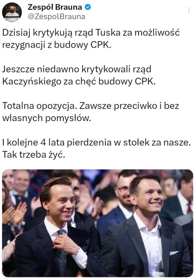 officer_K - @lewoprawo: kiedy tylko Tusk zdecyduje się na budowę CPK k0nfiarska sekta...