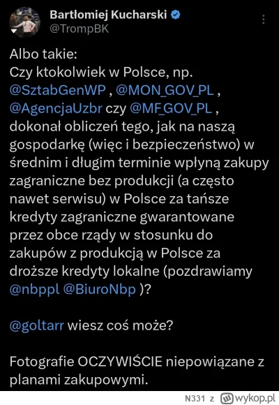 N331 - Wojna to system, nie może być w nim patologi bo to zagraża życiu i zdrowiu pań...
