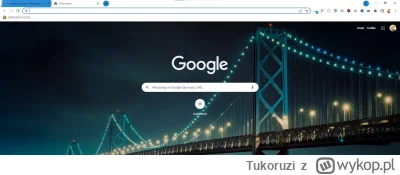 Tukoruzi - Z czego może się brać taki niebieski wygląd kart Chrome ? - dzisiaj mi się...