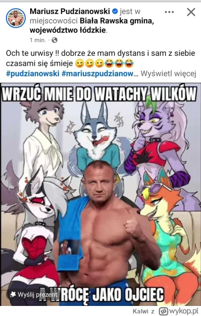 Kalwi - Mariusz Pudzianowski został ambasadorem marki osobistej watahawbrebzasadom

#...