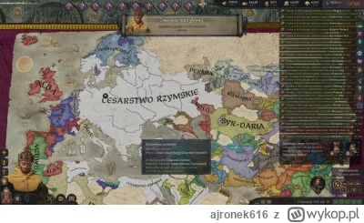 ajronek616 - #ck3 #gry #crusaderkings3 zaczynałem w 867r. od małego księstwa, potem k...