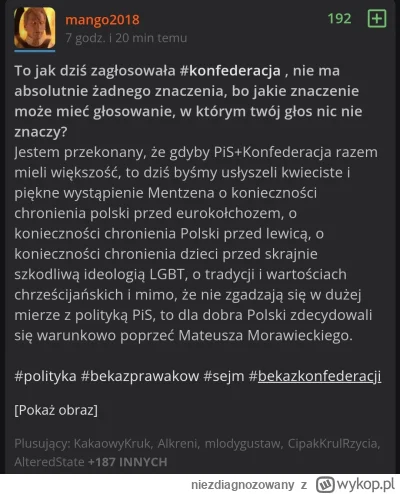 niezdiagnozowany - Nie mogę wyjść z podziwu, jak niektórzy interesujący się #polityka...