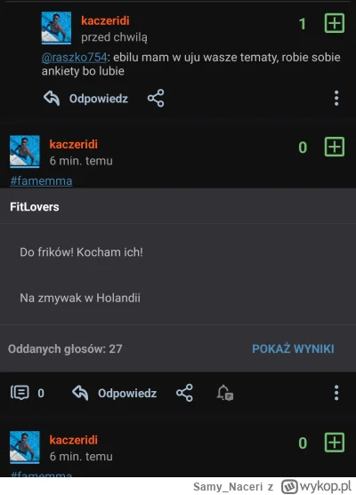 Samy_Naceri - #famemma zgłaszacie go za spam i flood.. on myśli że to bazar jakiś jak...