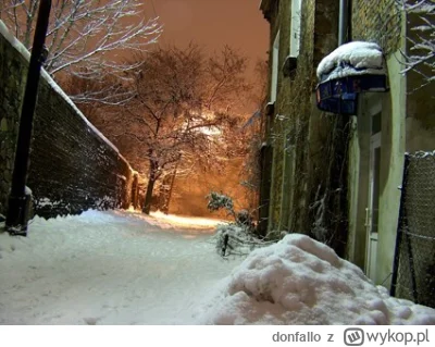 donfallo - krakow kazimierz zima